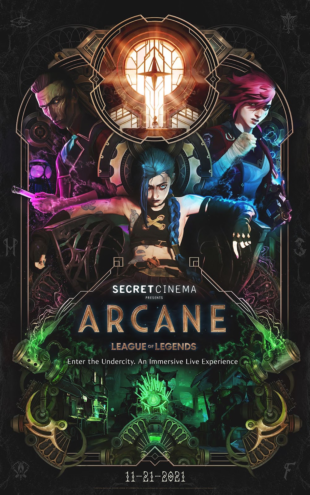 Banner Phim Arcane: Liên Minh Huyền Thoại (Arcane)