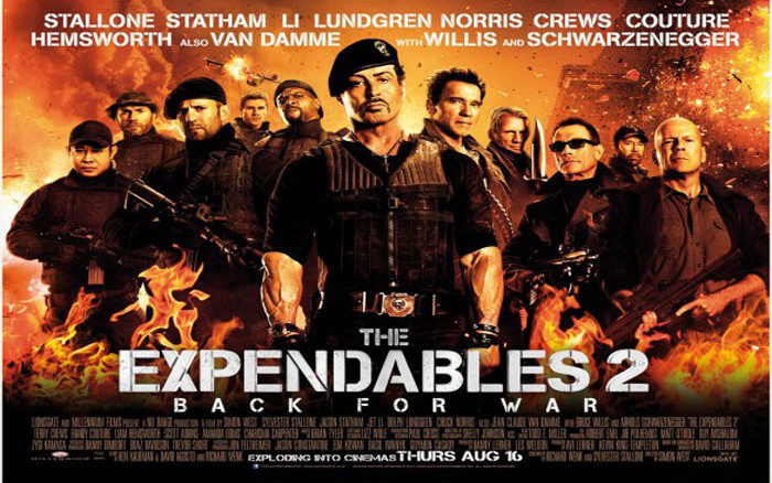 Banner Phim Biệt đội đánh thuê 2 (The Expendables 2)