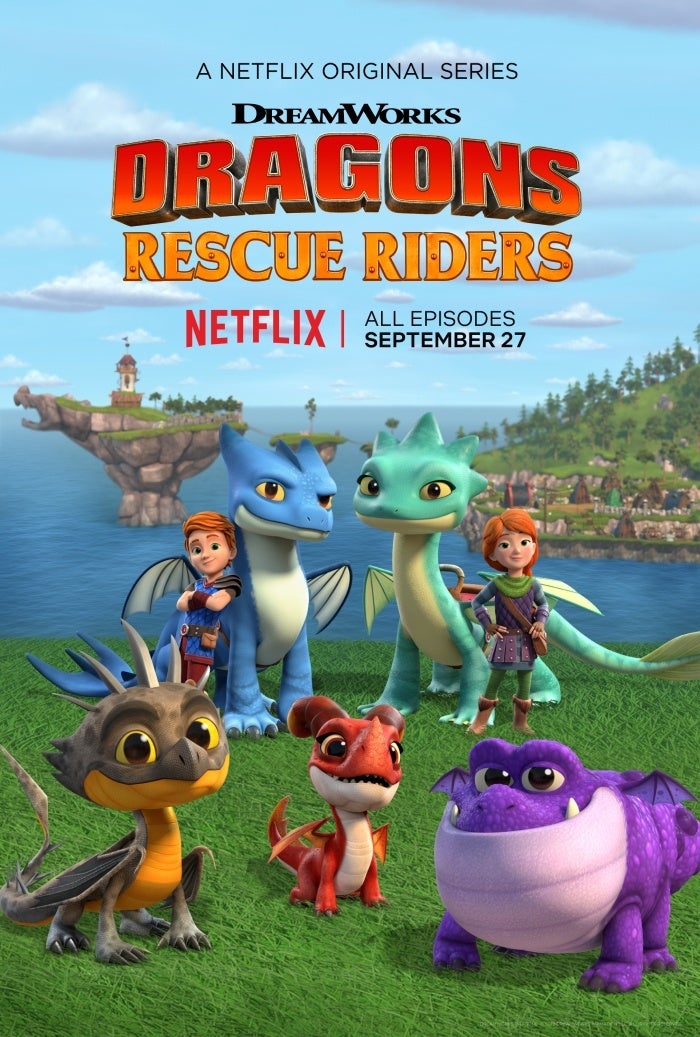 Banner Phim Biệt Đội Giải Cứu Rồng (Dragons: Rescue Riders)