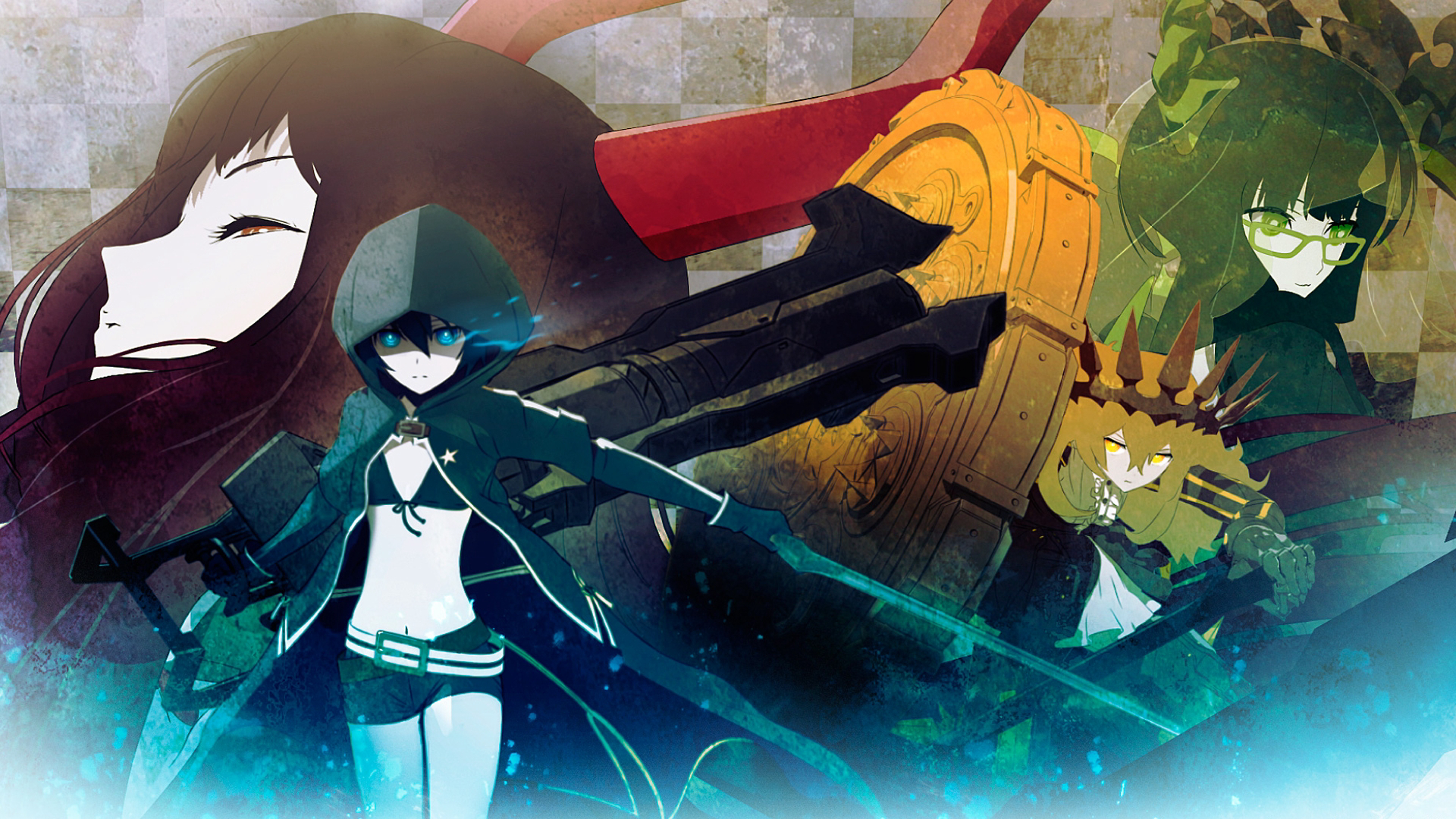 Banner Phim Black Rock Shooter (ブラック★ロックシューター)