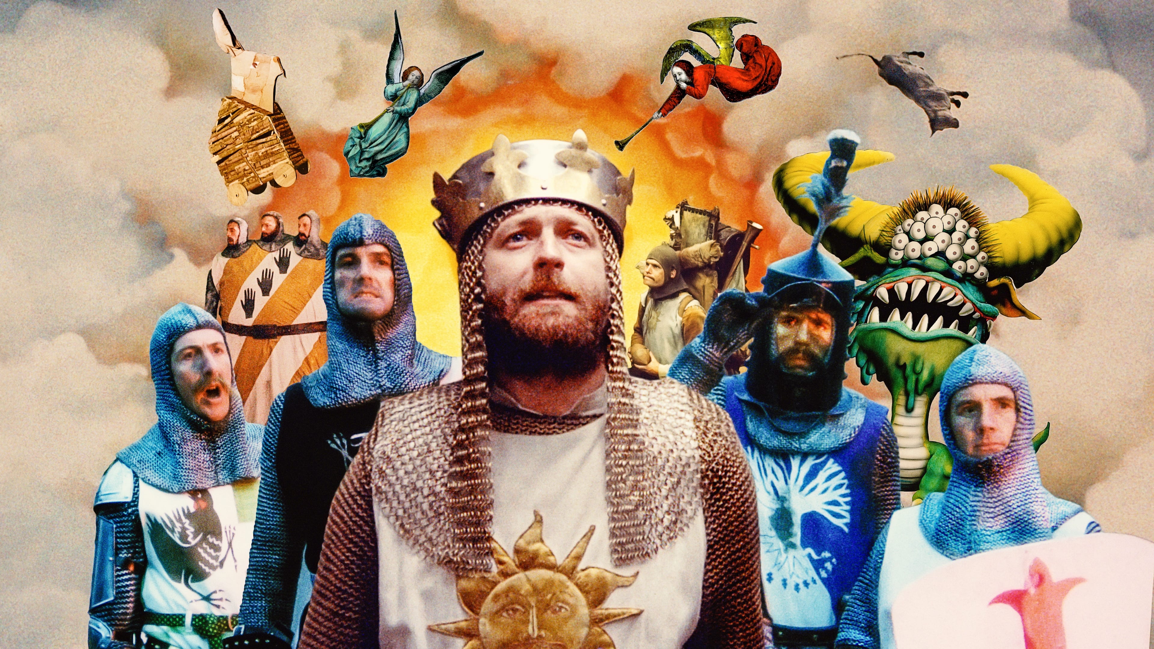 Banner Phim Chén Thánh Phiêu Lưu Ký (Monty Python And The Holy Grail)