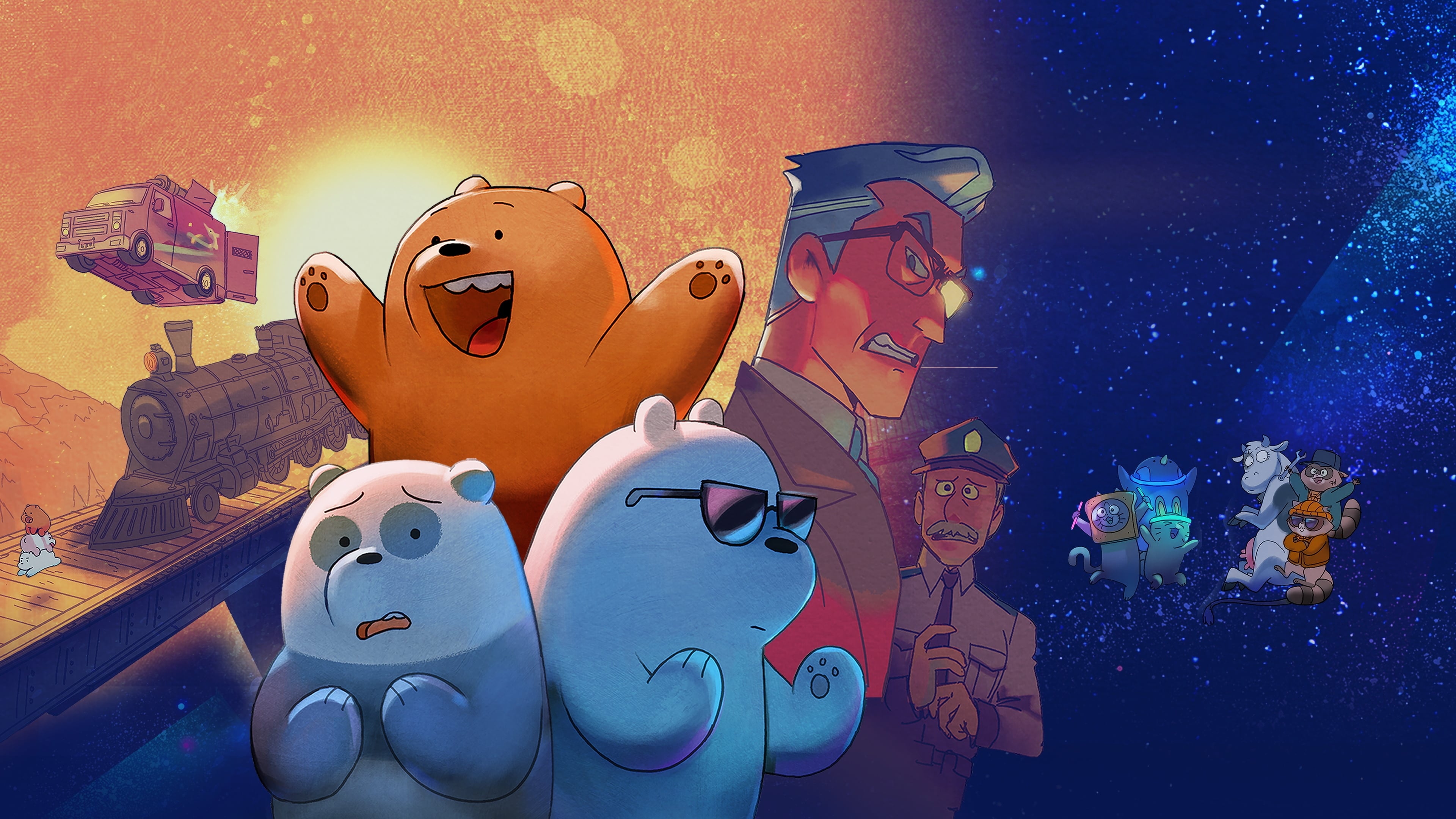 Banner Phim Chúng Tôi Đơn Giản Là Gấu (We Bare Bears: The Movie)