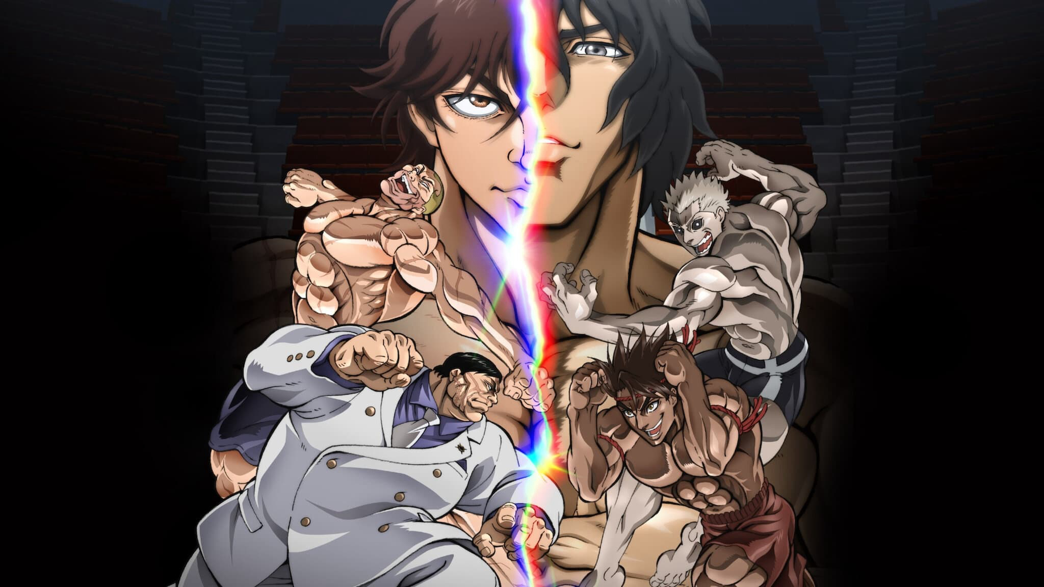 Banner Phim Hanma Baki VS Đấu Sĩ Ashura (Baki Hanma VS Kengan Ashura)