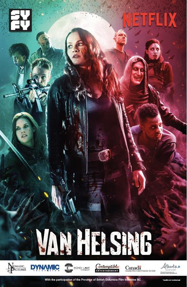 Banner Phim Khắc Tinh Ma Cà Rồng Phần 5 (Van Helsing Season 5)