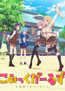 Banner Phim Ký Túc Xá Sắc Màu (Comic Girls)