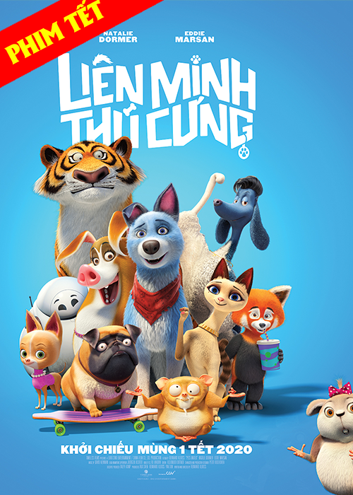 Banner Phim Liên Minh Thú Cưng (Pets United)