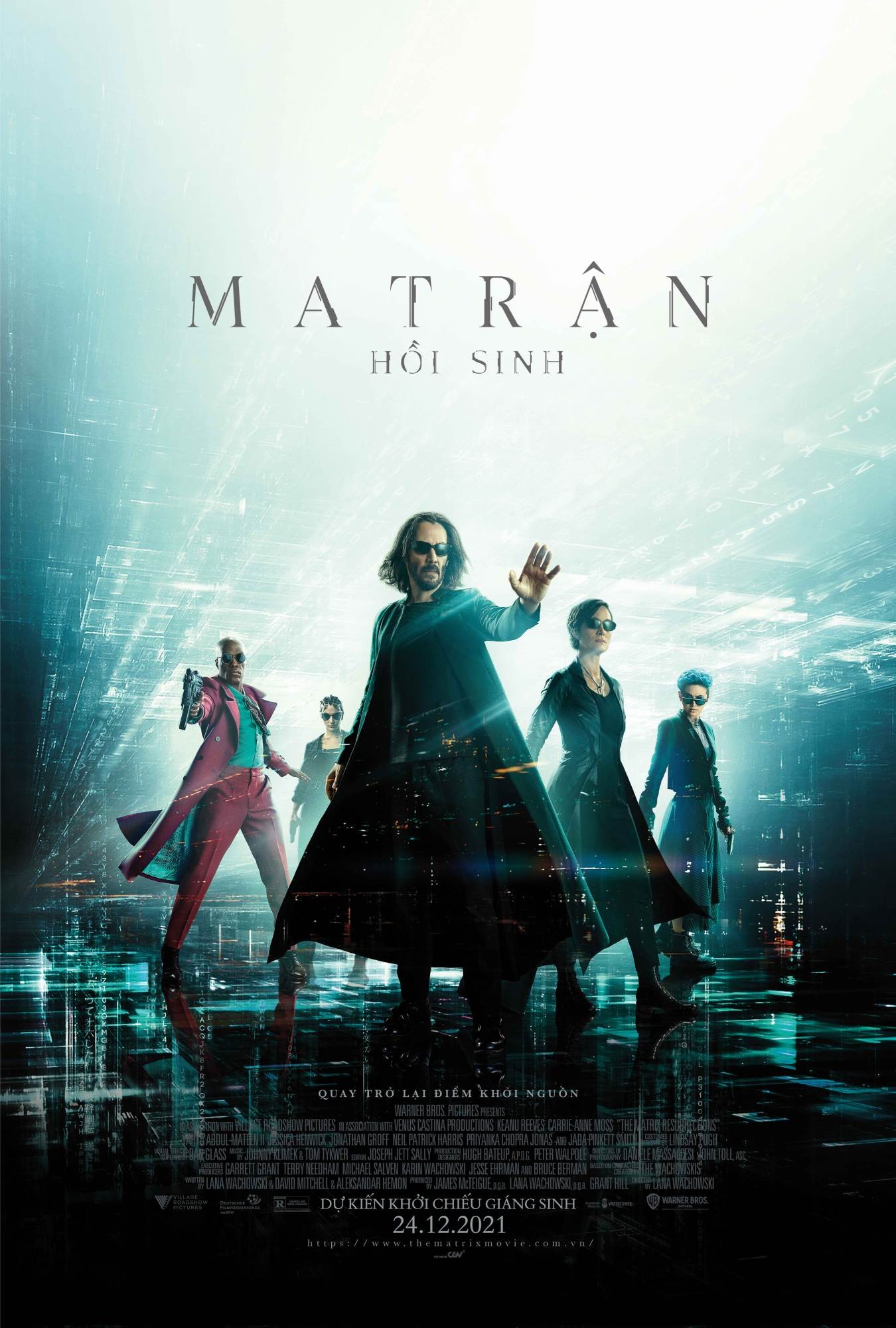 Banner Phim Ma Trận 4: Hồi Sinh (The Matrix Resurrections)