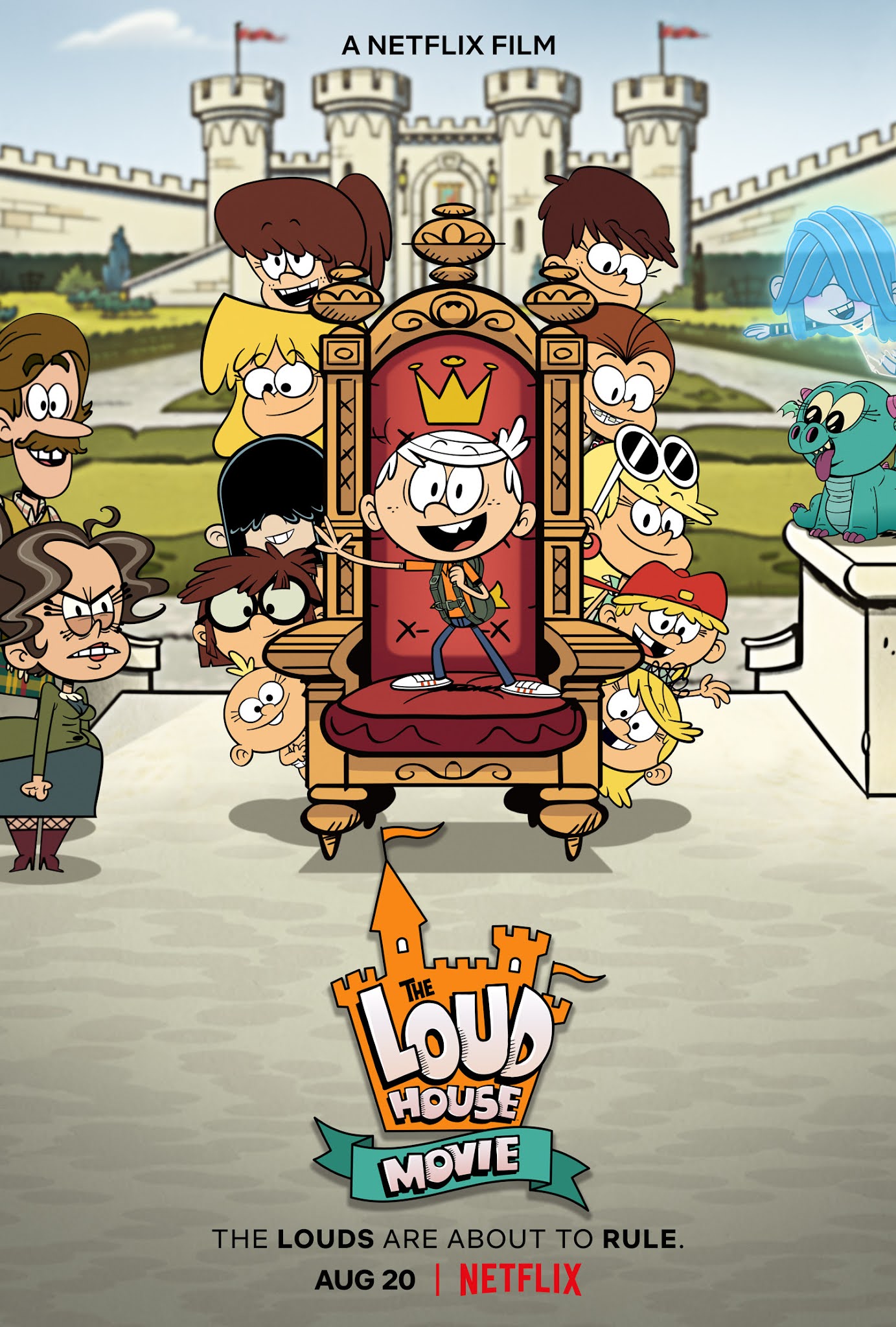 Banner Phim Ngôi Nhà Náo Nhiệt – Bản Điện Ảnh (The Loud House Movie)