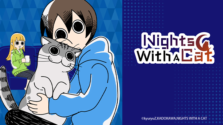 Banner Phim Nights with a Cat (夜は猫といっしょ)