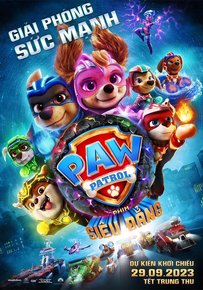 Banner Phim PAW Patrol: Phim Siêu Đẳng (PAW Patrol: The Mighty Movie)