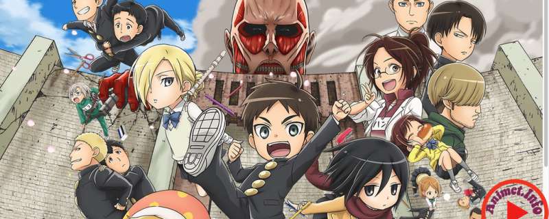 Banner Phim Shingeki! Kyojin Chuugakkou (Attack on Titan: Junior High | Attack! Titan Junior High)