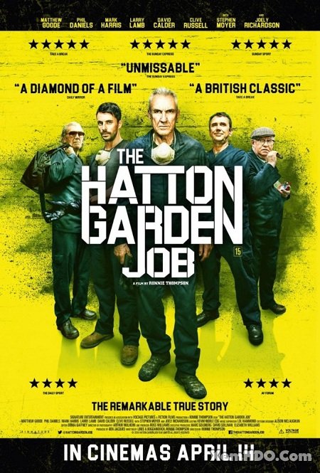 Banner Phim Băng Trộm Già Gân (The Hatton Garden Job)