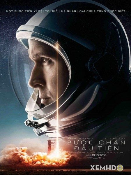 Banner Phim Bước Chân Đầu Tiên (First Man)