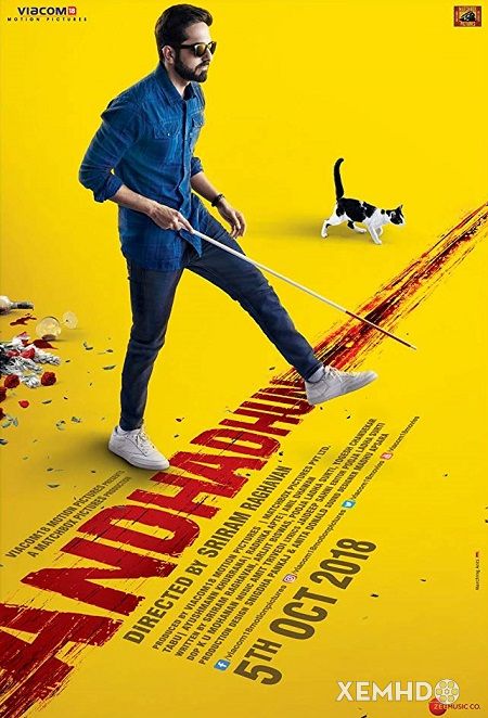 Banner Phim Chàng Trai Mù Số Nhọ (Andhadhun)