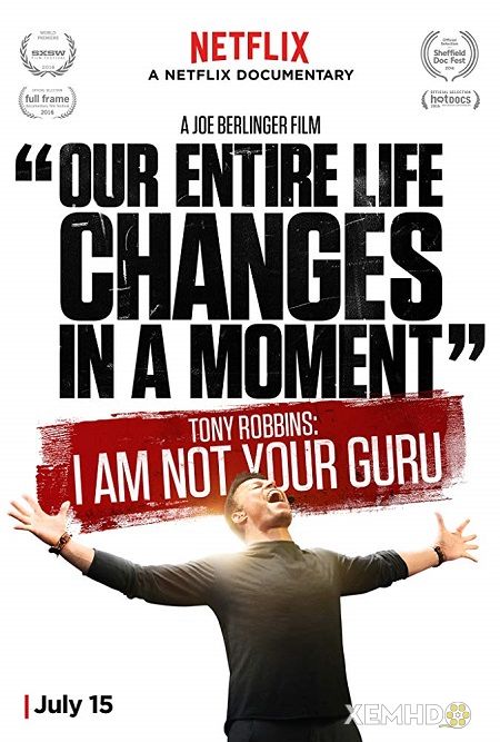 Banner Phim Chiến Lược Gia (Tony Robbins: I Am Not Your Guru)