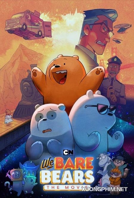 Banner Phim Chúng Tôi Đơn Giản Là Gấu (We Bare Bears: The Movie)