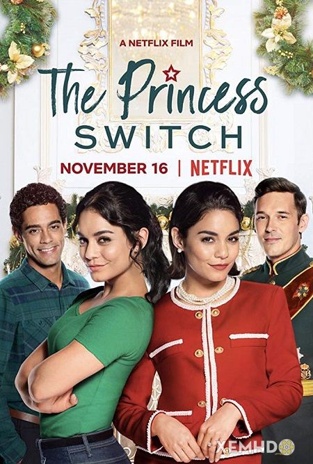 Banner Phim Công Chúa Thế Vai (The Princess Switch)