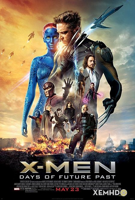 Banner Phim Dị Nhân 6 Ngày Cũ Của Tương Lai (X Men Days Of Future Past)