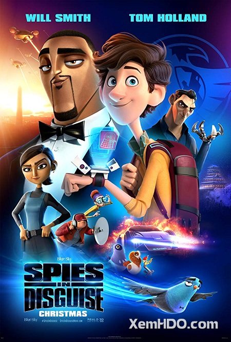 Banner Phim Điệp Viên Ẩn Danh (Spies In Disguise)