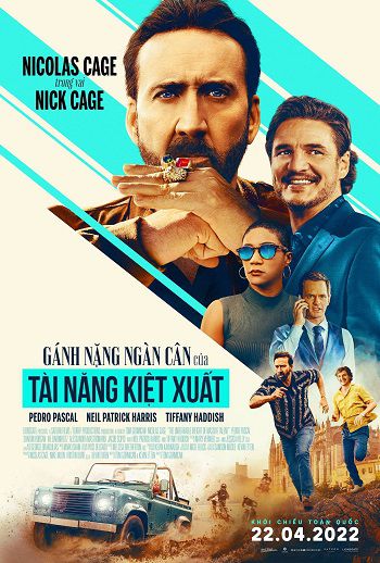 Banner Phim Gánh Nặng Ngàn Cân Của Tài Năng Kiệt Xuất (The Unbearable Weight Of Massive Talent)