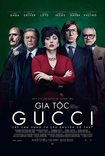 Banner Phim Gia Tộc Gucci (House Of Gucci)