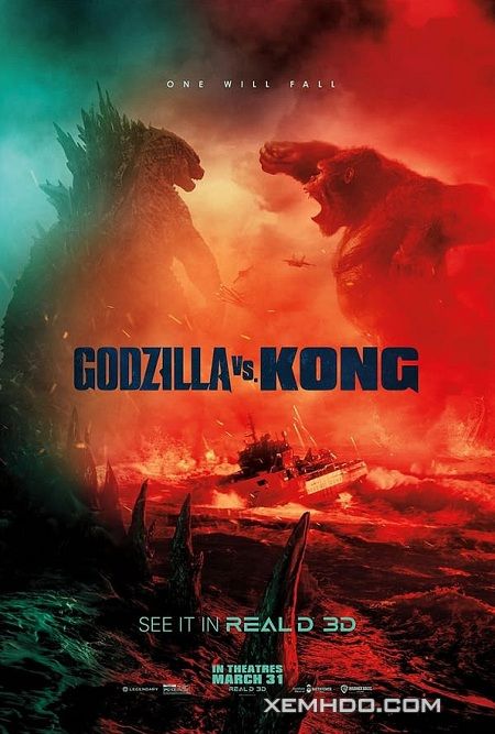 Banner Phim Godzilla Đại Chiến Kong (Godzilla Vs Kong)