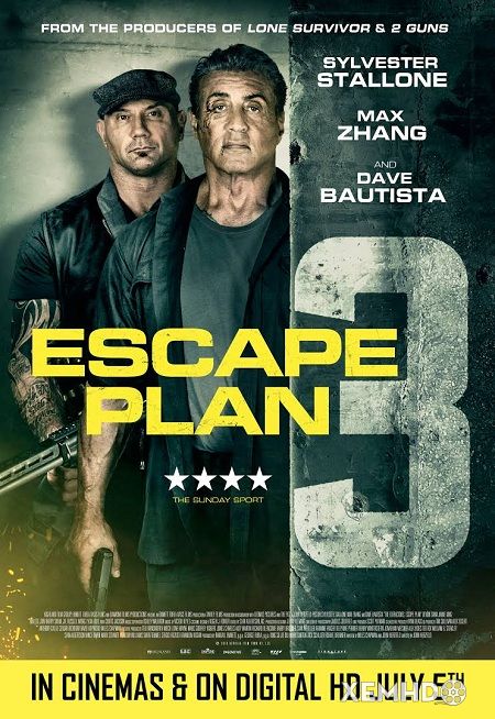 Banner Phim Kế Hoạch Đào Tẩu 3: Giải Cứu (Escape Plan 3: The Extractors)