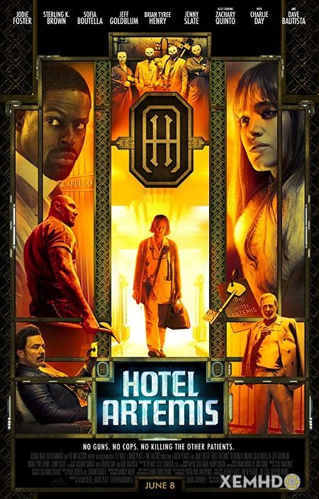 Banner Phim Khách Sạn Tội Phạm (Hotel Artemis)