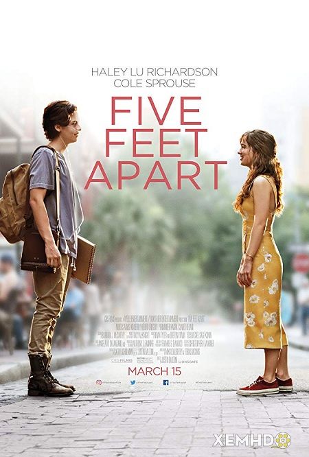 Banner Phim Năm Bước Để Yêu (Five Feet Apart)