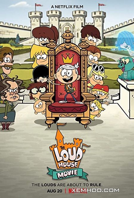 Banner Phim Ngôi Nhà Náo Nhiệt (The Loud House Movie)