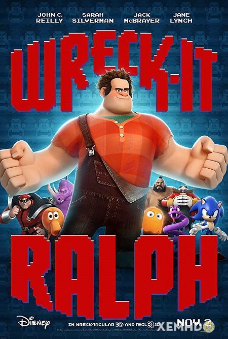 Banner Phim Ráp-phờ Đập Phá (Wreck-it Ralph)