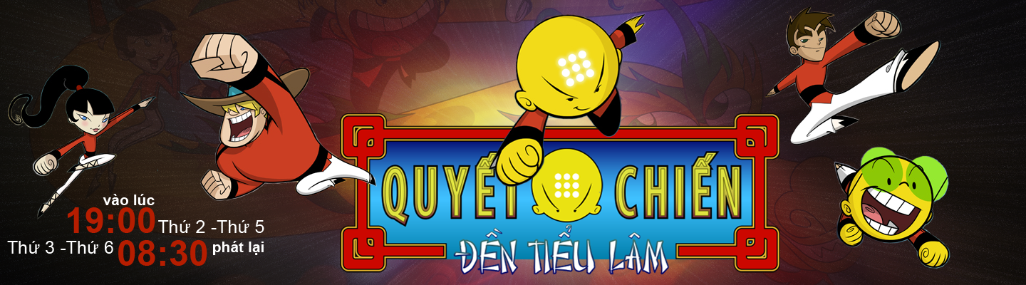 Banner Phim Quyết Chiến Đền Tiểu Lâm (Xiaolin Showdown)