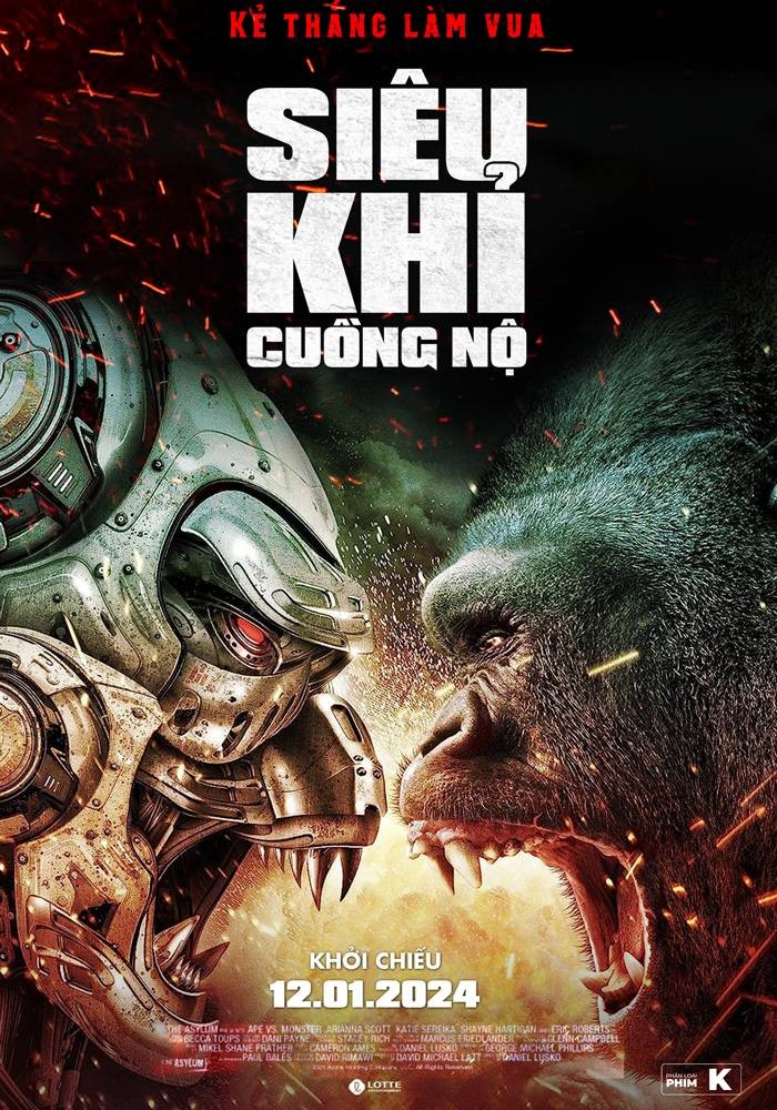 Banner Phim Siêu Khỉ Cuồng Nộ (Ape vs Mecha Ape)