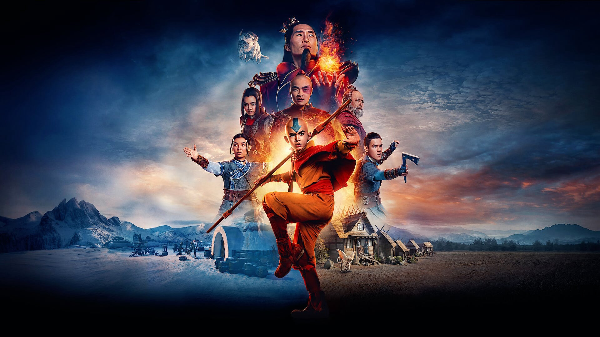 Banner Phim Thế Thần: Ngự khí sư cuối cùng (Avatar: The Last Airbender)