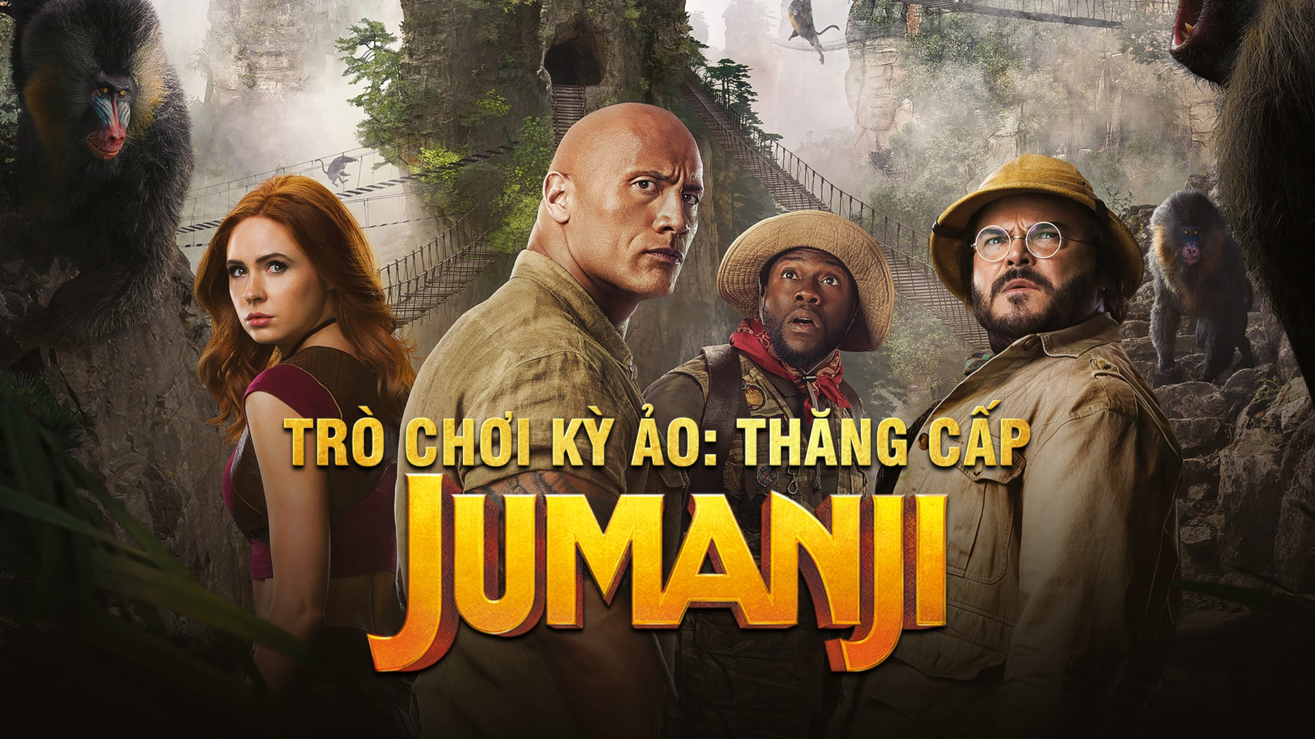 Banner Phim Trò Chơi Kỳ Ảo: Thăng Cấp (Jumanji: The Next Level)