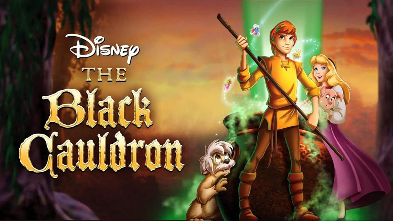 Banner Phim Vạc Dầu Đen (The Black Cauldron)