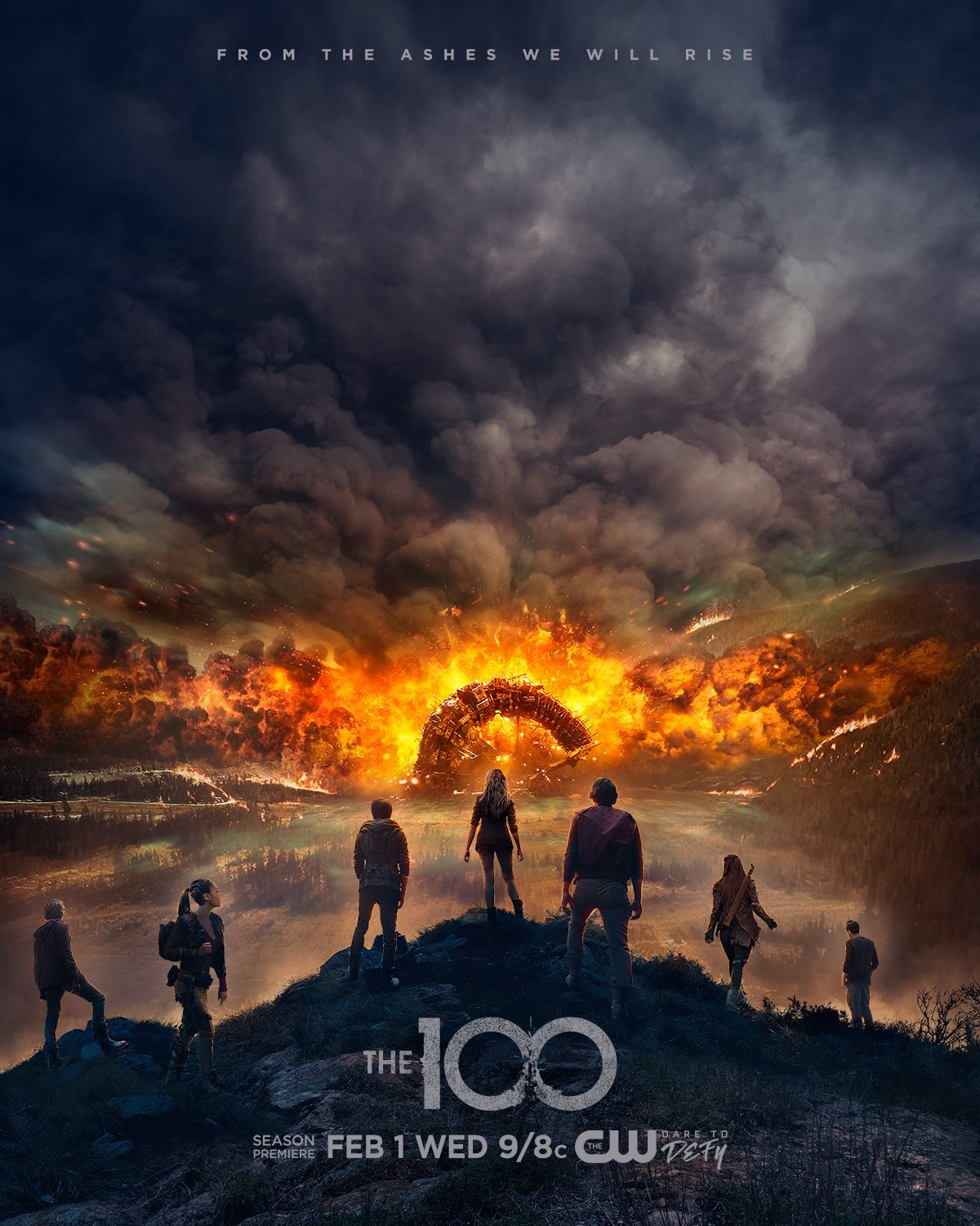 Xem Phim 100 Tù Nhân (Phần 4) (The 100 season 4)