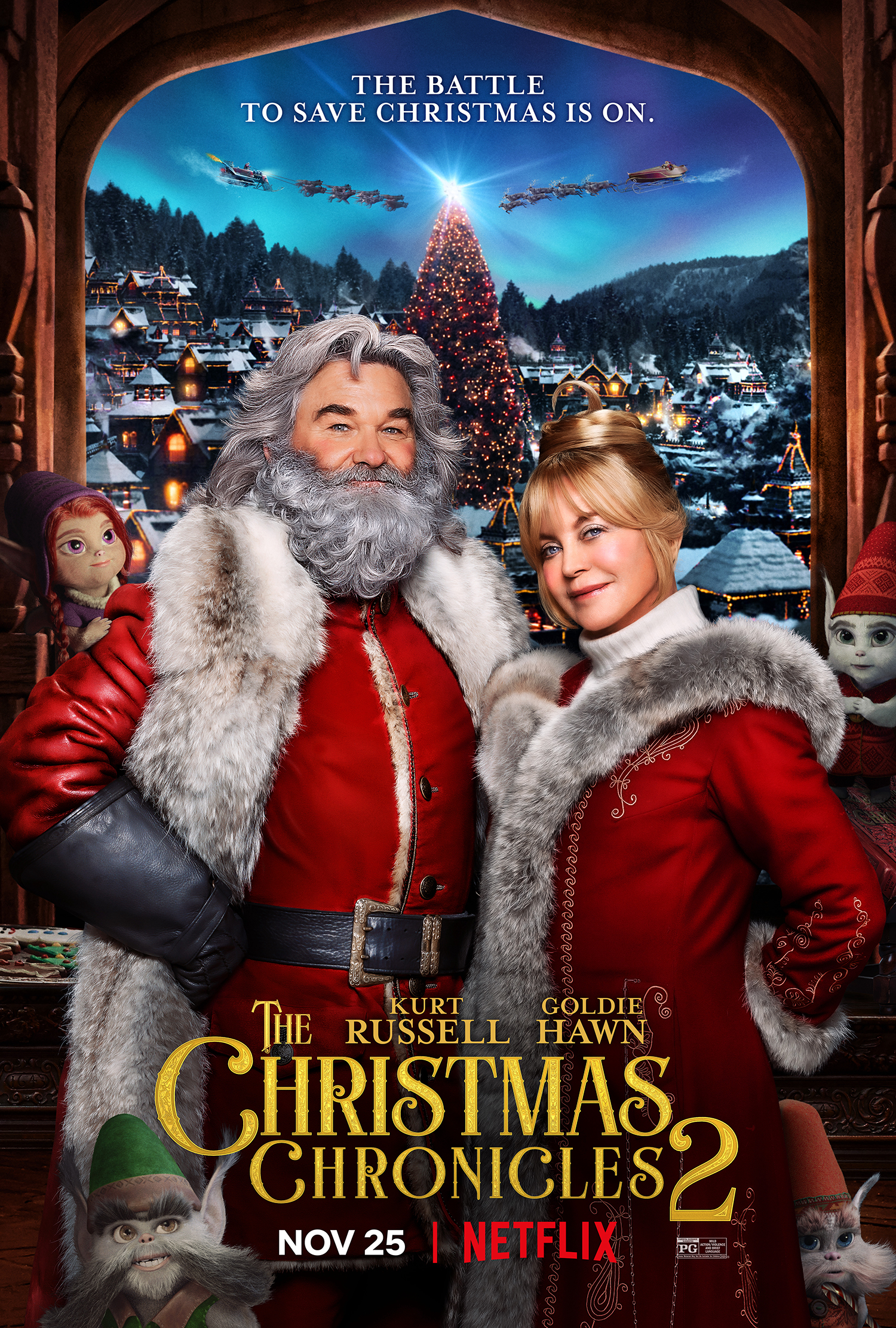 Poster Phim Biên Niên Sử Giáng Sinh 2 (The Christmas Chronicles 2)