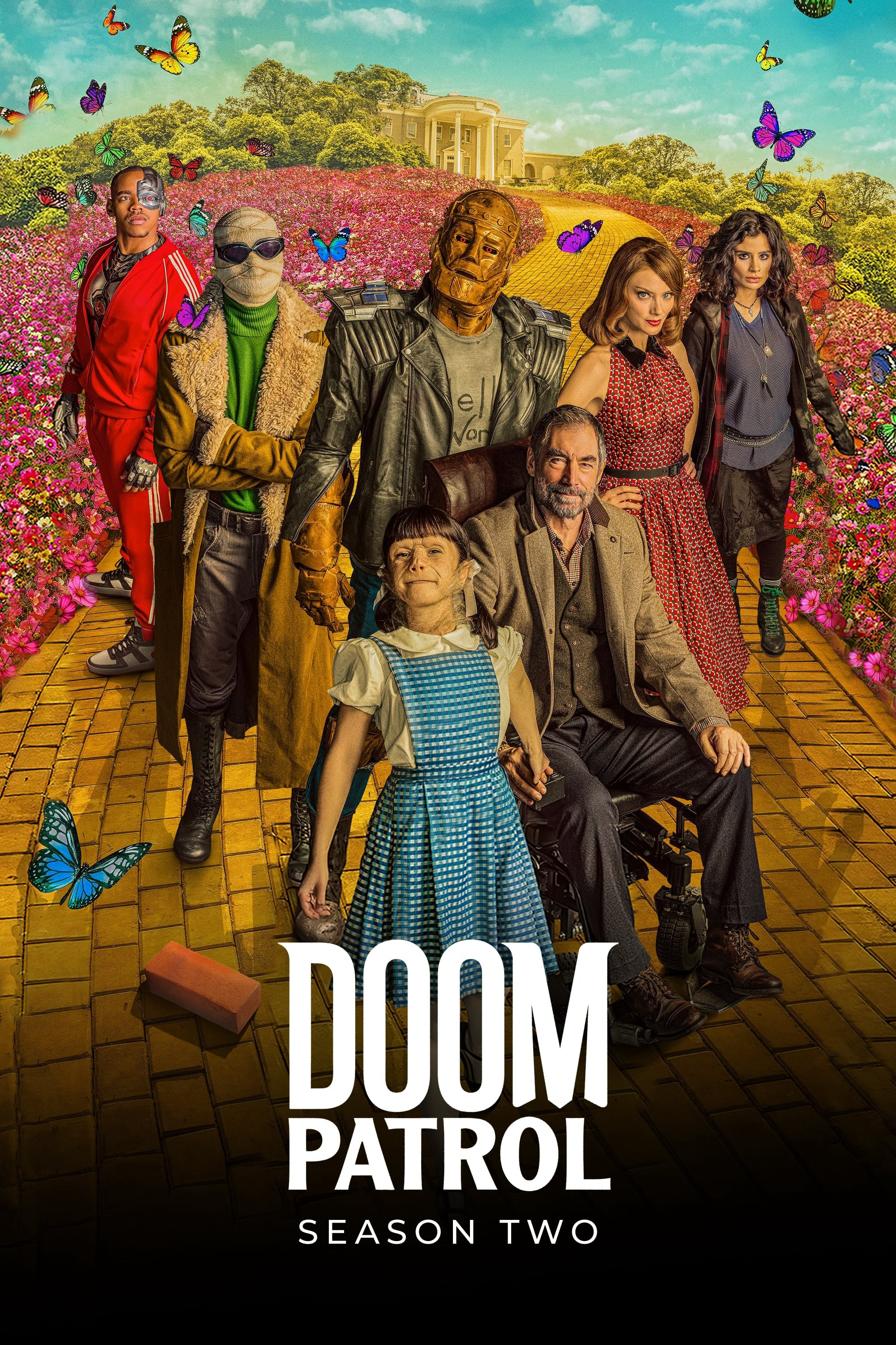 Poster Phim Biệt Đội Diệt Vong (Phần 2) (Doom Patrol (Season 2))