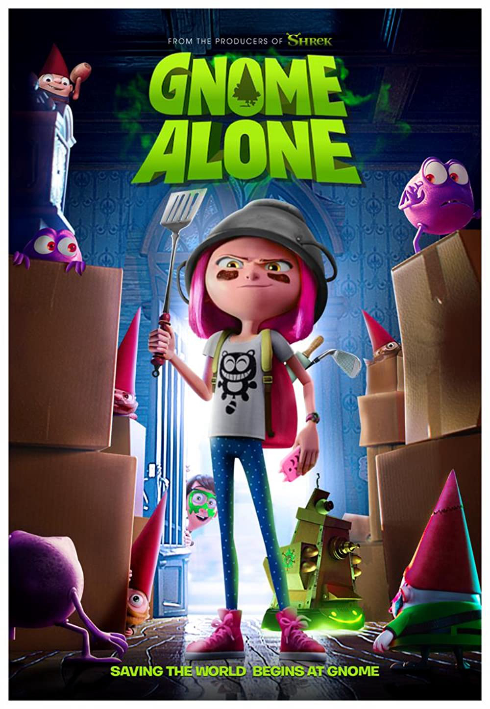 Xem Phim Biệt đội quỷ lùn (Gnome Alone)