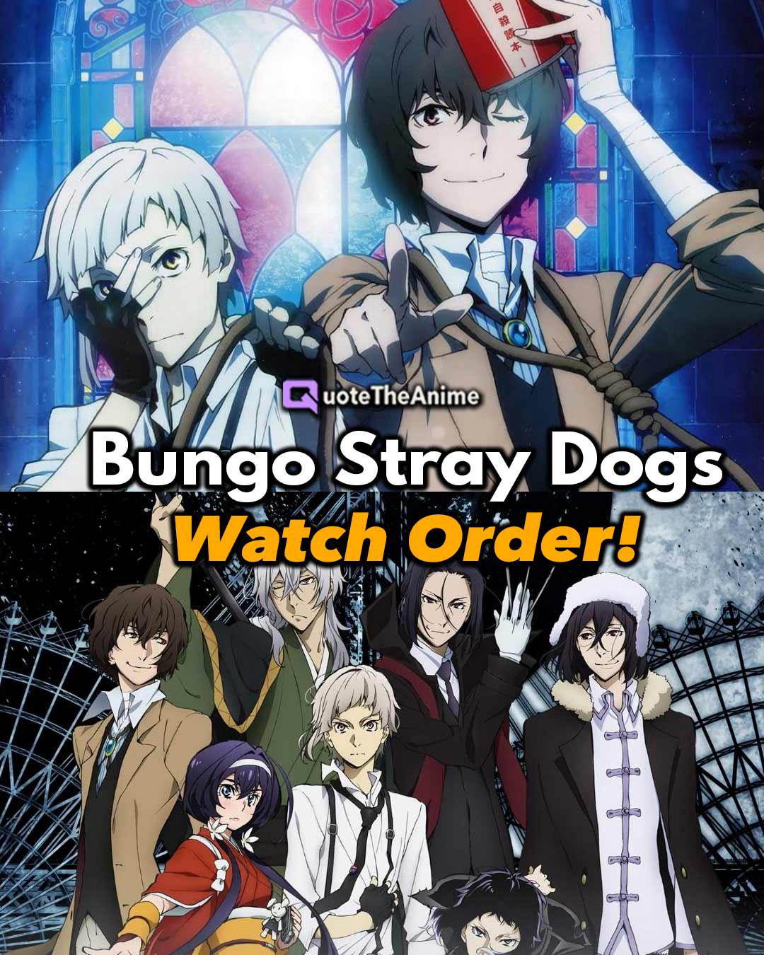 Xem Phim Văn Hào Lưu Lạc Phần 4  (Bungo Stray Dogs 4)