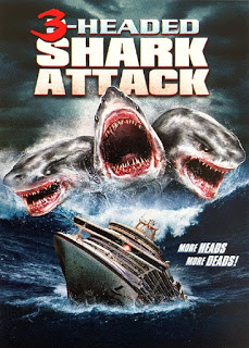 Poster Phim Cá Mập 3 Đầu (3 Headed Shark Attack)