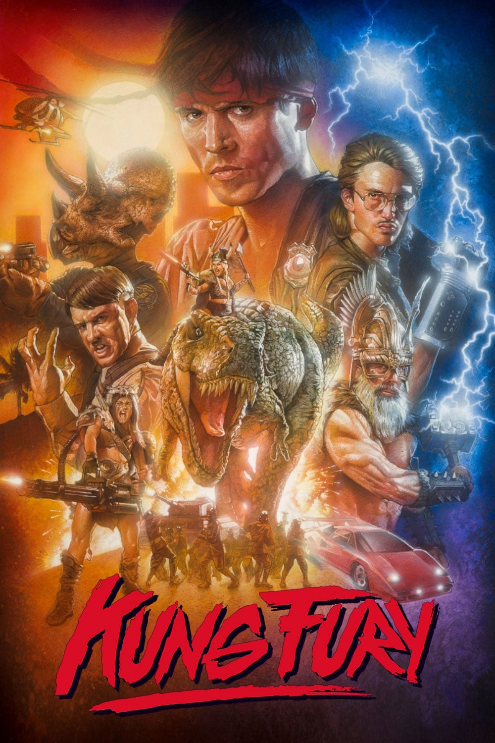 Xem Phim Cảnh Sát Kung Fury (Kung Fury)