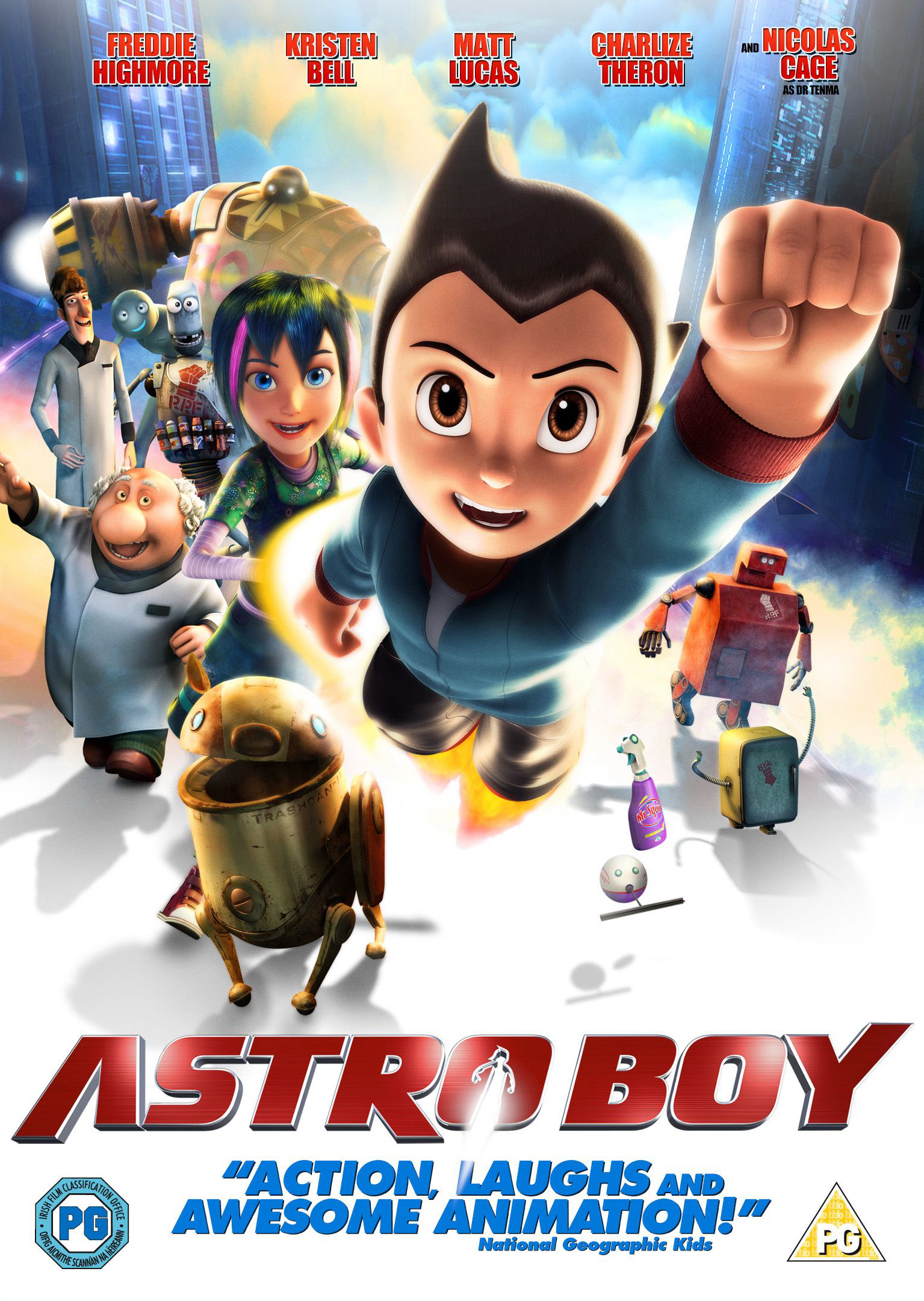 Poster Phim Cậu Bé Astro (Astro Boy)