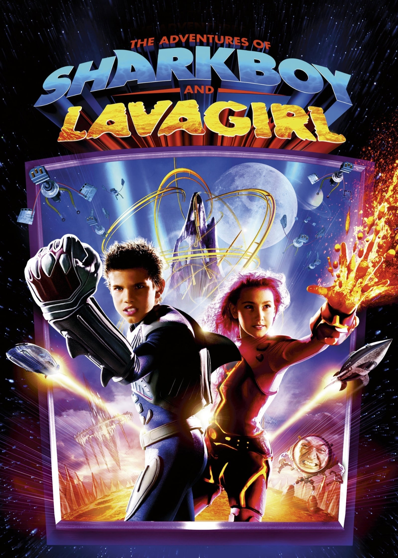 Xem Phim Cậu Bé Cá Mập Và Cô Bé Nham Thạch (The Adventures of Sharkboy and Lavagirl 3-D)