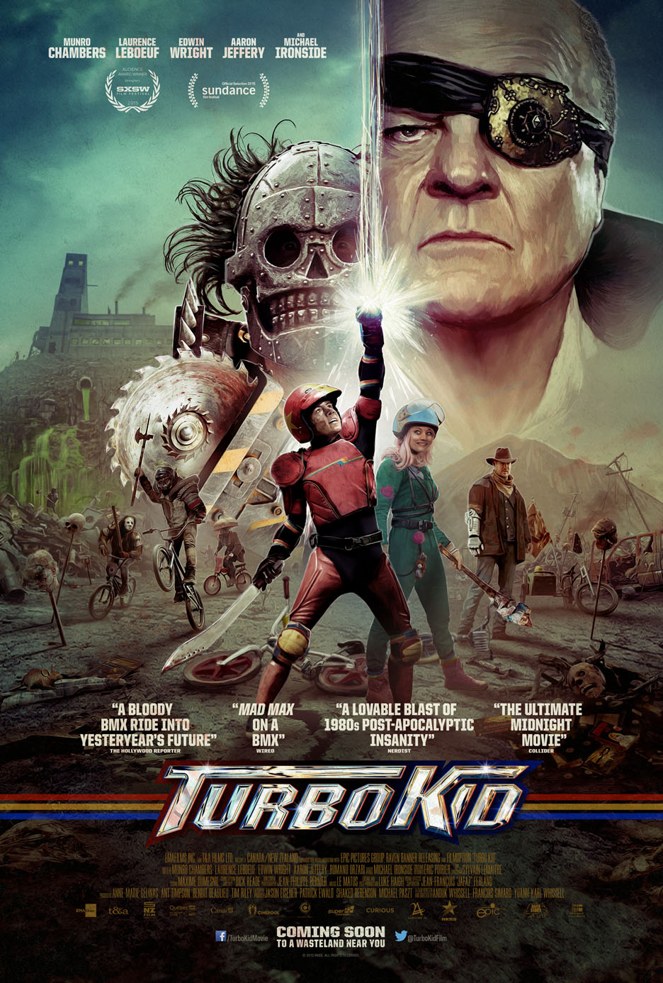 Poster Phim Cậu Bé Siêu Tốc (Turbo Kid)