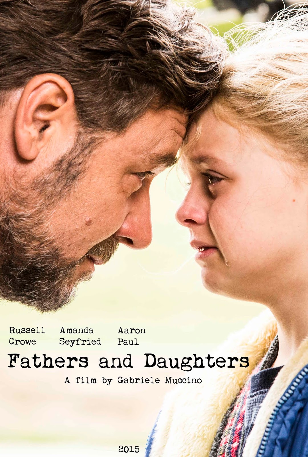 Poster Phim Cha và Con Gái (Fathers and Daughters)