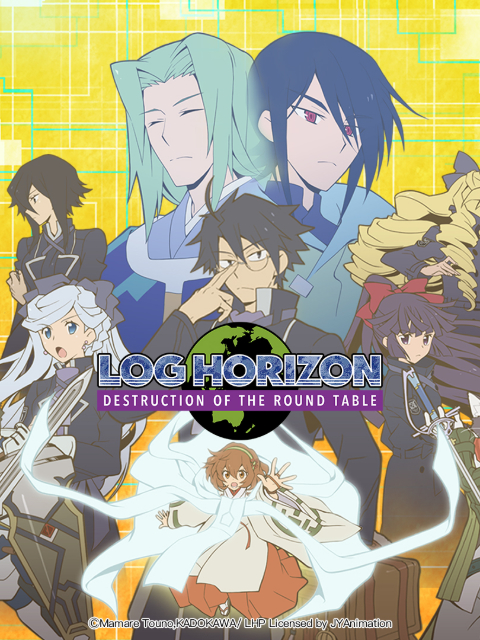 Xem Phim Chân Trời Ký Lục Mùa 3 - Sự Sụp Đổ Của Bàn Tròn (Log Horizon: Destruction of the Round Table)