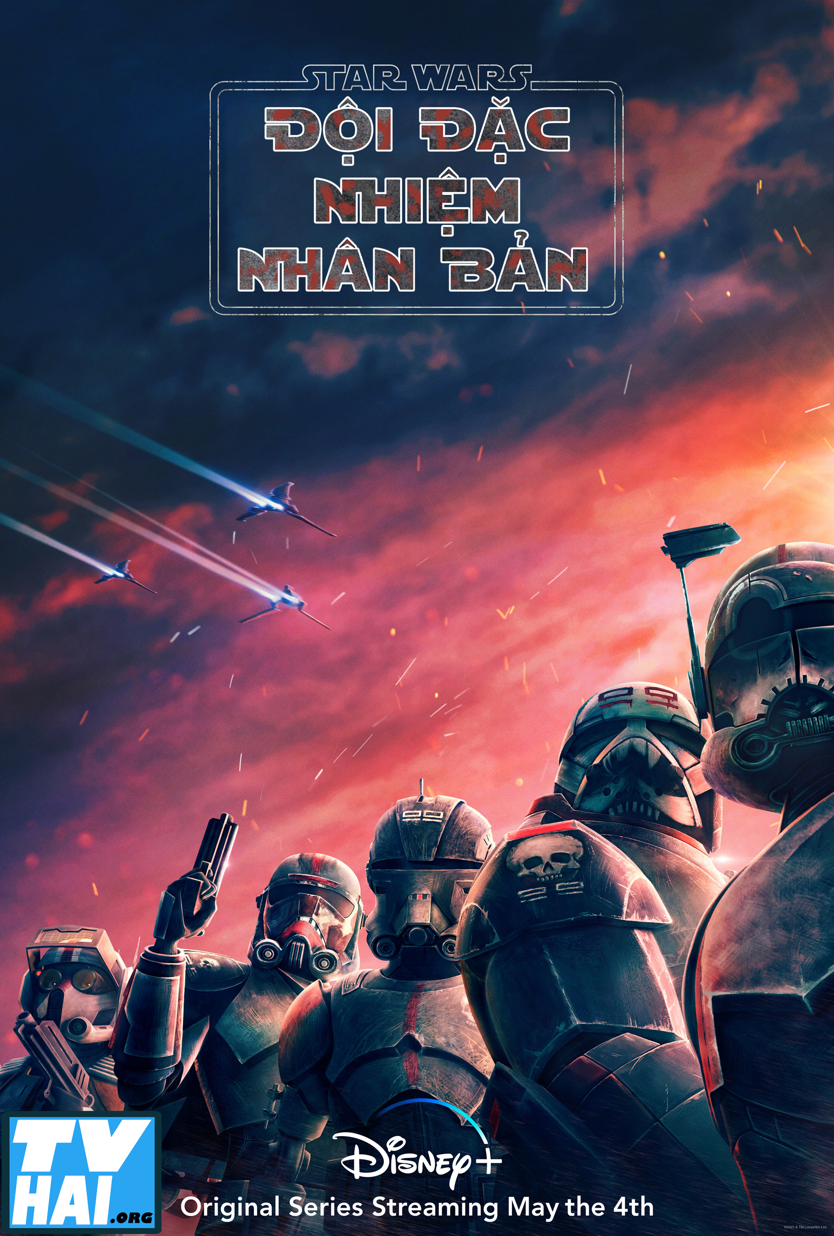 Xem Phim Chiến Tranh Các Vì Sao: Đội Đặc Nhiệm Nhân Bản (Star Wars: The Bad Batch)