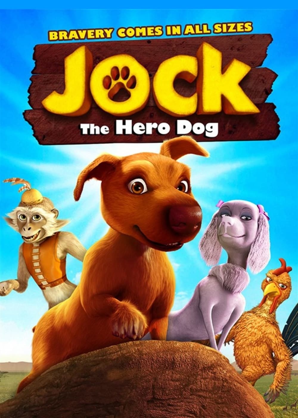 Poster Phim Chú Chó Dũng Cảm (Jock The Hero Dog)